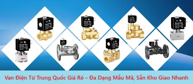 Van Điện Từ Trung Quốc Giá Rẻ – Đa Dạng Mẫu Mã, Sẵn Kho Giao Nhanh 3 Van Điện Từ Trung Quốc Giá Rẻ