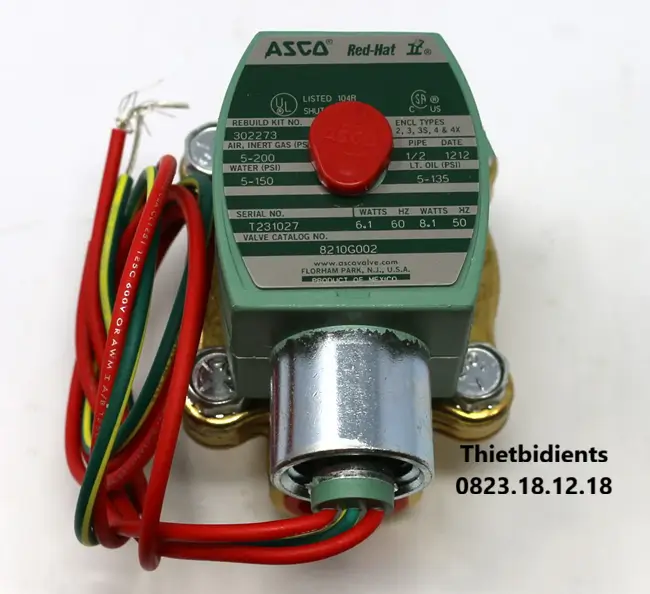 Van điện từ ASCO nhập khẩu Mỹ