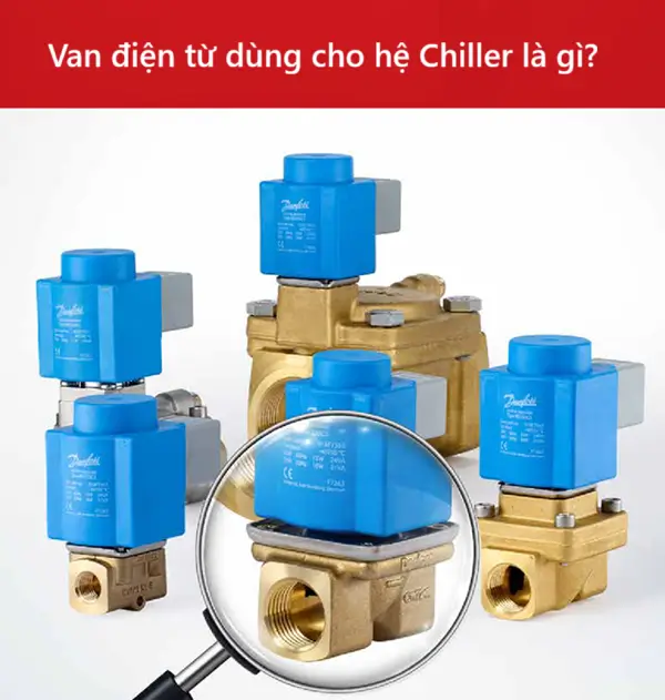 Van điện từ dùng cho hệ Chiller là gì? 6 Van điện từ dùng cho hệ Chiller là gì