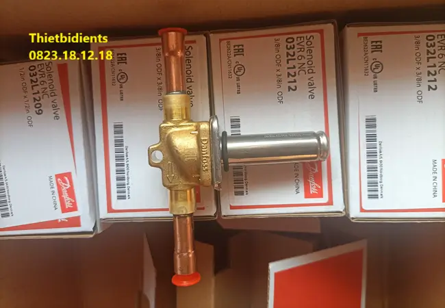 Van điện từ dùng cho hệ Chiller thường đóng