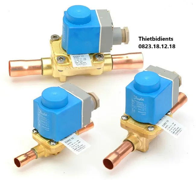 Van điện từ dùng cho hệ Chiller thường mở