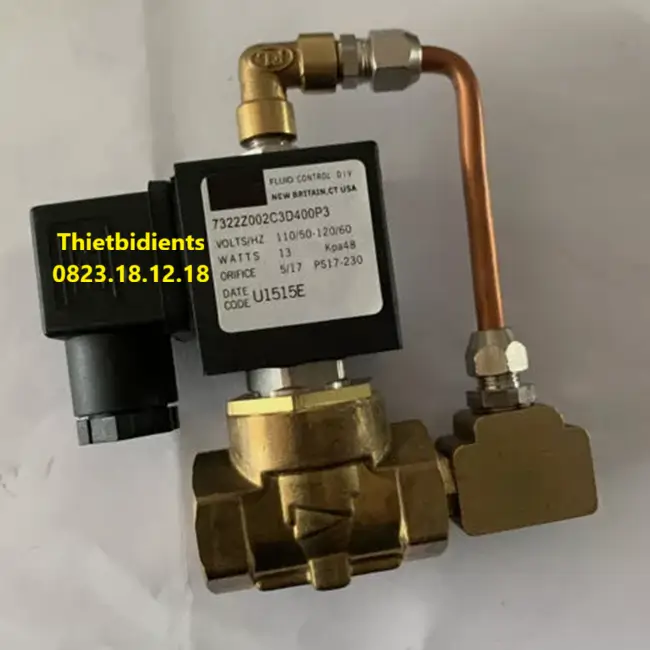 Van điện từ hơi nóng