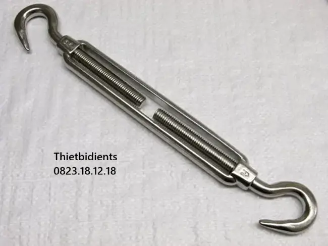 Bộ tăng cáp inox 3 Bộ tăng cáp inox móc – móc