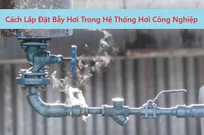 Cách Lắp Đặt Bẫy Hơi Trong Hệ Thống Hơi Công Nghiệp