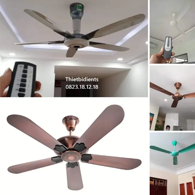 Nên chọn quạt trần Vinawind 5 cánh hay 3 cánh