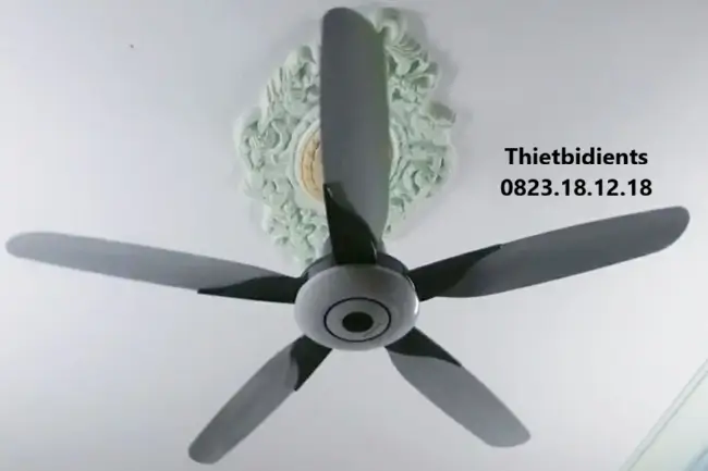 Quạt trần Vinawind 5 cánh hiện đại