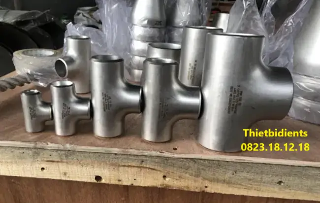 Tê inox