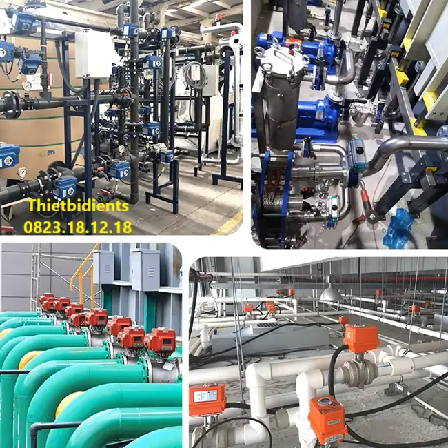 Ứng dụng của van điện từ công nghiệp
