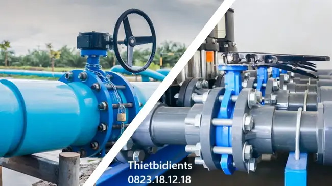 Ứng dụng thực tế của van bướm
