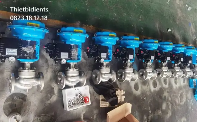 Van Cầu Công Nghiệp Chính Hãng | Inox, Gang, Hơi, Điều Khiển 18 Van Cầu Công Nghiệp Chính Hãng Giá Rẻ