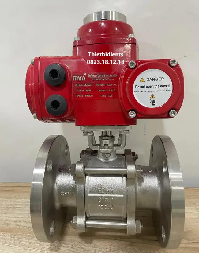 Van bi điều khiển điện PCCC