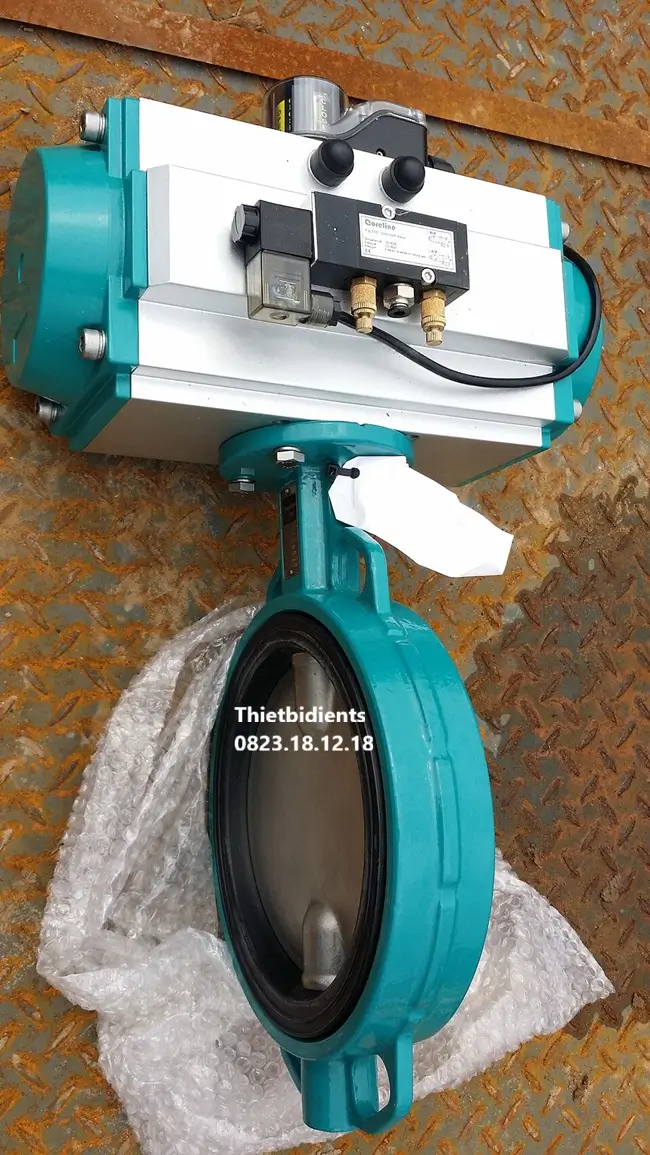 Van Bướm Tay Gạt Hay Điều Khiển? So Sánh Đầy Đủ Ưu Nhược 10 Van bướm điều khiển khí nén