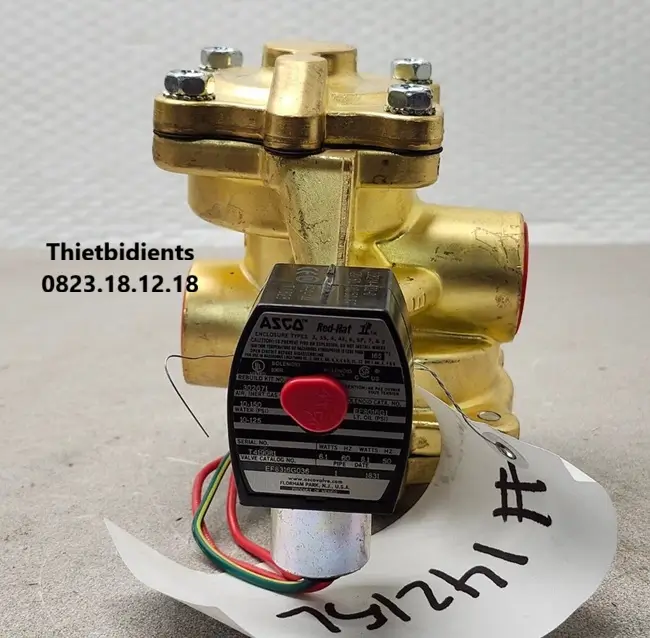 Van điện từ hơi nóng áp suất cao