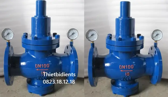 Van giảm áp cho hệ thống hơi 