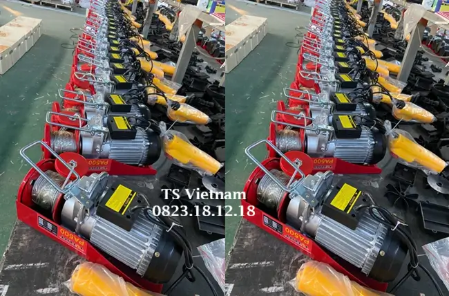 Bộ tời điện kèm rùa di động 10 Bộ tời điện kèm rùa di động giá rẻ