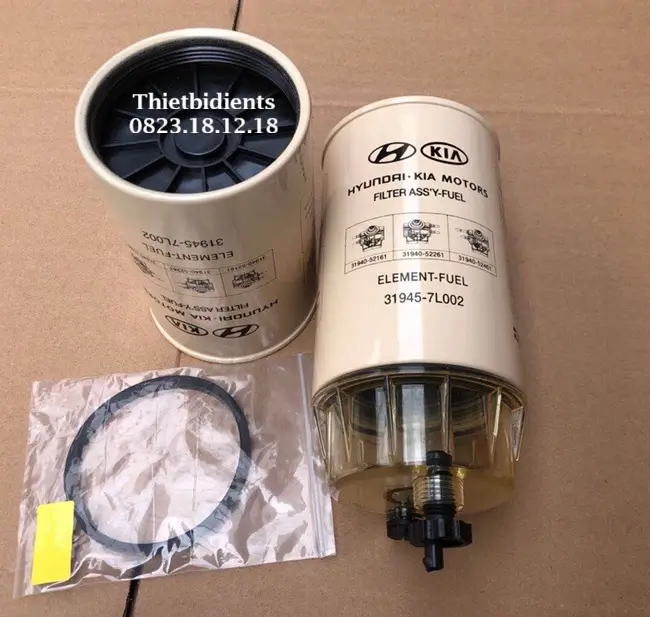 Bộ lọc dầu Diesel 7 Cốc lọc dầu Diesel tách nước