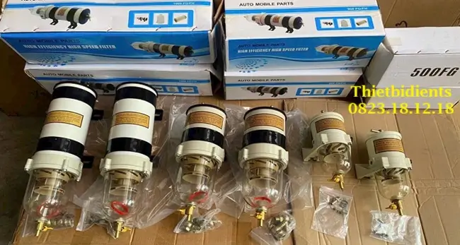 Bộ lọc dầu Diesel 10 Cốc lọc dầu Diesel