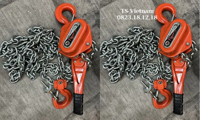Palang xích lắc tay 6 Palang xích lắc tay 3 tấn