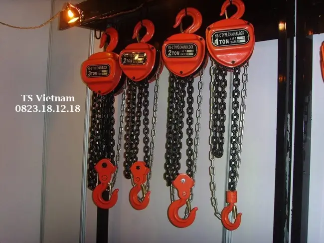 Palang xích lắc tay 10 Palang xích lắc tay công nghiệp