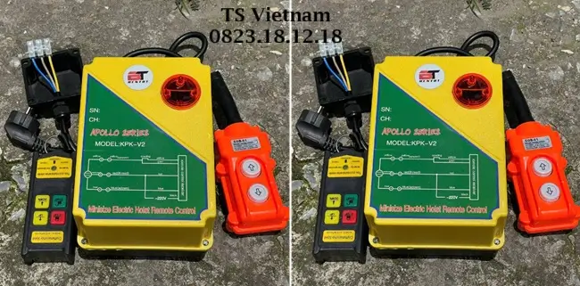 Tay cầm điều khiển tời điện 800kg
