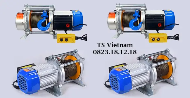 Tời điện điều khiển từ xa 4 Tời điện điều khiển từ xa 250kg