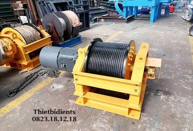 Tời điện mặt đất 2 Tời điện mặt đất
