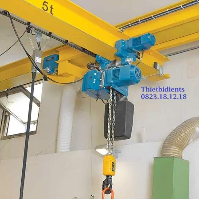 Ứng dụng của pa lăng xích điện