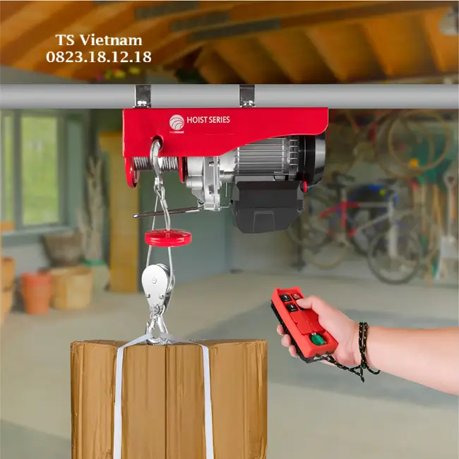 Tời điện điều khiển từ xa 8 Ứng dụng của tời điện điều khiển từ xa