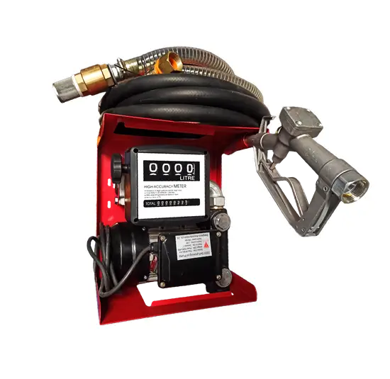 Bộ bơm xăng dầu định lượng 220V 1 Bộ bơm xăng dầu định lượng 220V