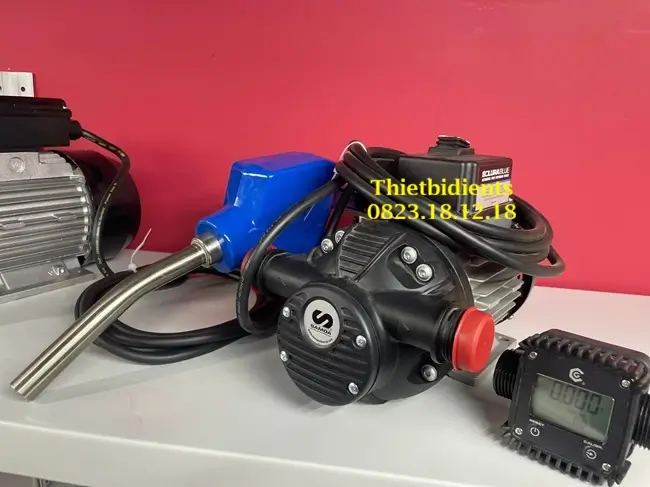 Bộ bơm xăng dầu nhớt 5 Bộ bơm xăng dầu nhớt 24V