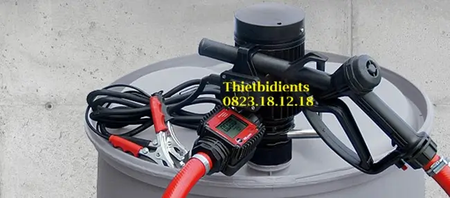Bộ bơm xăng dầu cho thùng phuy 2 Bộ bơm xăng dầu cho thùng phuy