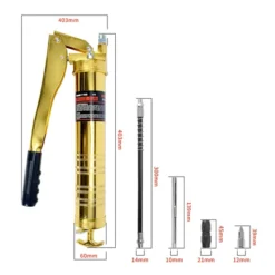 Bơm Piston Bơm Mỡ 2 Xi lanh 4 Bơm Piston Bơm Mỡ 2 Xi lanh