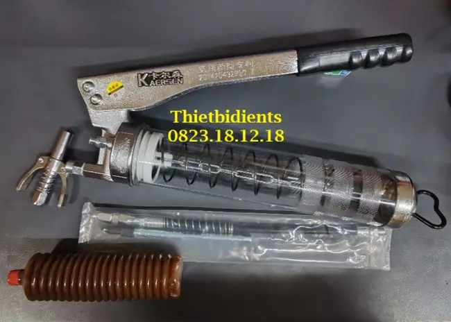 Bơm Piston Bơm Mỡ 2 Xi lanh 10 Bơm Piston Bơm Mỡ 2 Xi lanh 800cc
