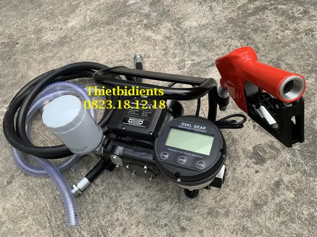 Cây bơm xăng dầu tự động 5 Cây bơm xăng dầu tự động 12V