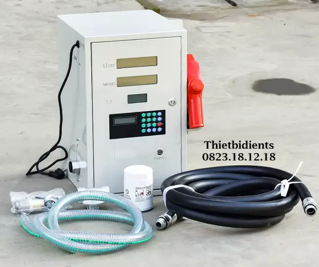 Cây bơm xăng dầu tự động 3 Cây bơm xăng dầu tự động 220V