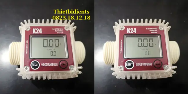 Đồng hồ đo xăng dầu DN25 6 Đồng hồ đo xăng dầu DN25 điện tử
