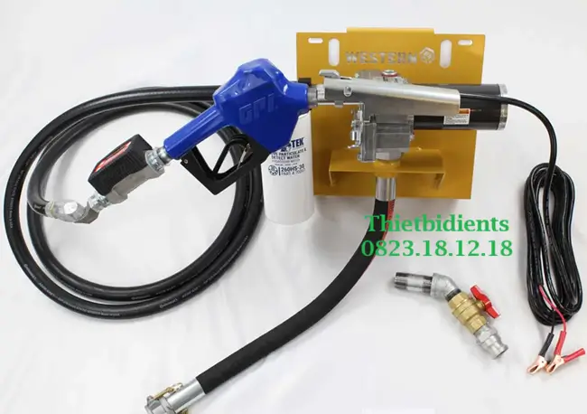 Kit bơm xăng dầu 4 Kit bơm xăng dầu 12V