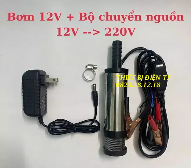 Bơm chìm 12V 24V 4 Bơm chìm 12V