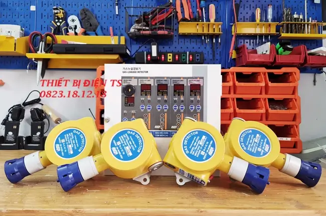 Đầu dò khí Gas Hàn Quốc 5 Đầu dò khí gas công nghiệp Hàn Quốc