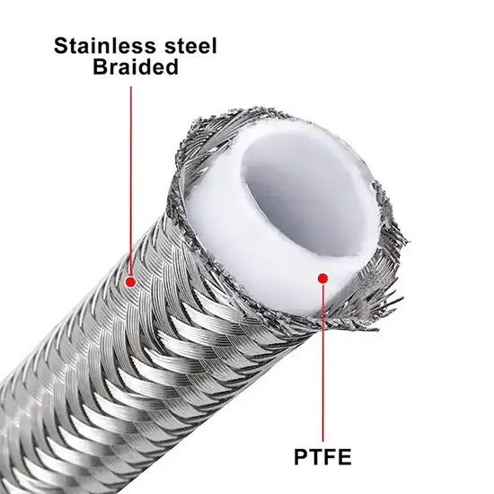 Khớp nối mềm inox lót Teflon