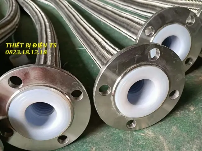 Khớp nối mềm inox lót Teflon