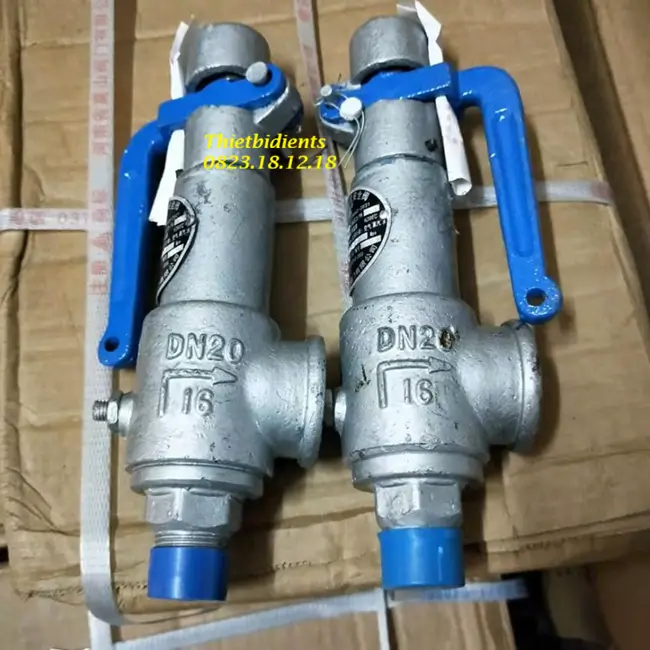 Van an toàn khí Gas cao áp thân Inox