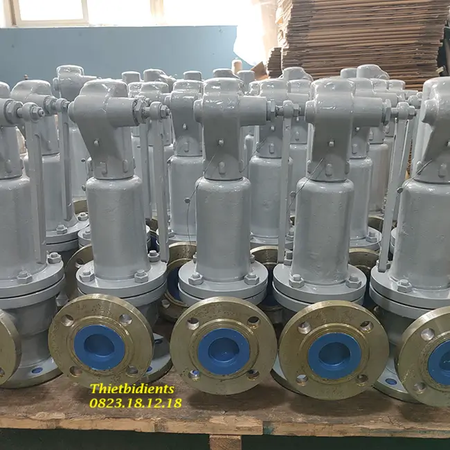 Van an toàn khí Gas mặt bích