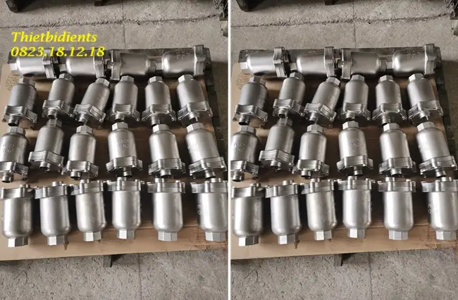 Van xả khí inox 3 Van xả khí inox 314