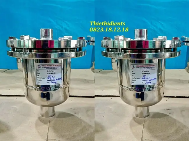 Van xả khí inox 7 Van xả khí inox vi sinh