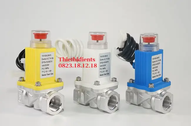 Van khóa gas khẩn cấp 2 Van khóa gas khẩn cấp