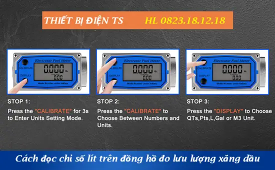 Cách đọc chỉ số lít trên đồng hồ đo lưu lượng xăng dầu 9 Cách đọc chỉ số lít trên đồng hồ đo lưu lượng xăng dầu
