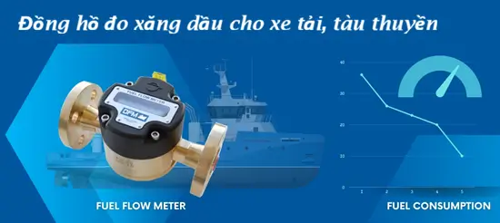Đồng hồ đo xăng dầu cho xe tải, tàu thuyền 8 Đồng hồ đo xăng dầu cho xe tải, tàu thuyền