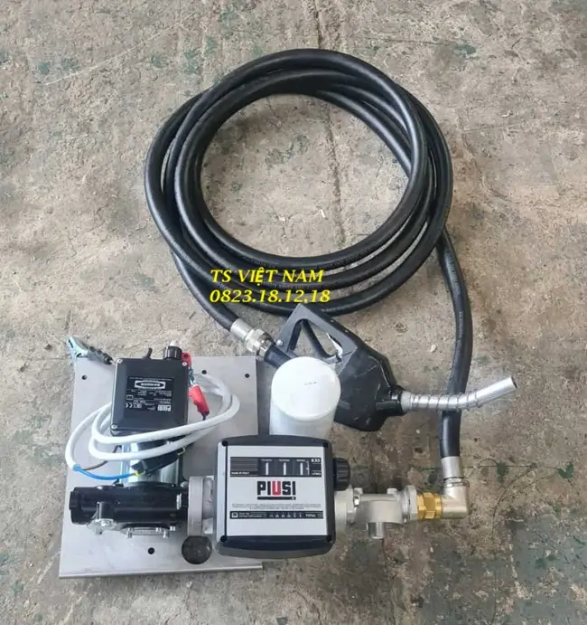 Máy bơm xăng dầu 24V 6 Bộ Combo máy bơm xăng dầu 24V trọn gói