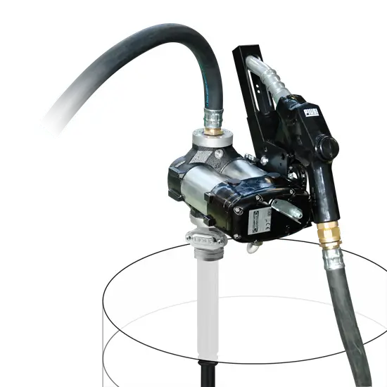 Bơm dầu Diesel thùng phuy | 12V, 24V, 220V | Hàng chính hãng 1 Bơm dầu Diesel thùng phuy
